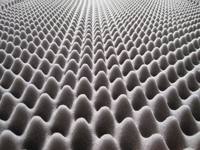 acoustic foam, structure, wave, sine, wavy, grey, gray wave, gray waves, acoustic foam, acoustic foam, acoustic foam, acoustic foam, acoustic foam. Quiet workspace case studies checklist: 7 questions to ask