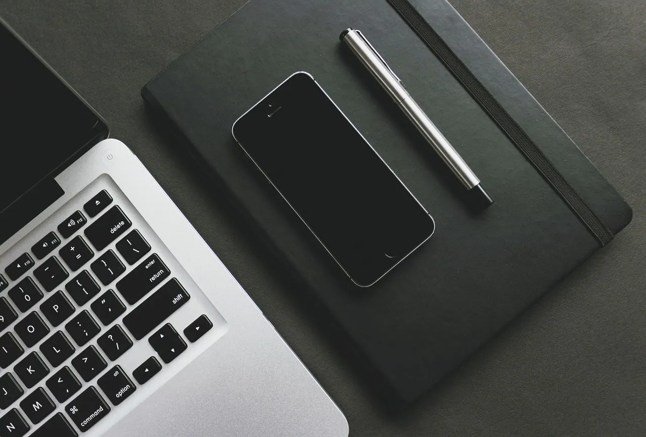 pen, notebook, notepad, diary, stationery, desk, laptop, computer, macbook, keyboard, macbook pro, tech, technology, apple, electronics, minimal, digital, computer hardware, comput