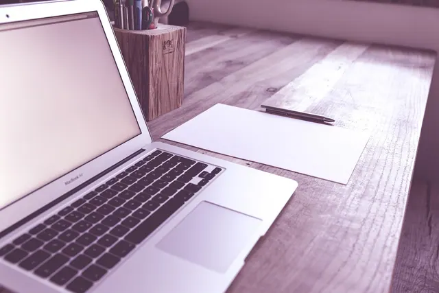 computer, desk, display, electronics, indoors, internet, keyboard, laptop, macbook, monitor, notebook, paper, screen, table, technology, wireless, work, home office, work from home. Mistakes people make when hiring help for a noise problem