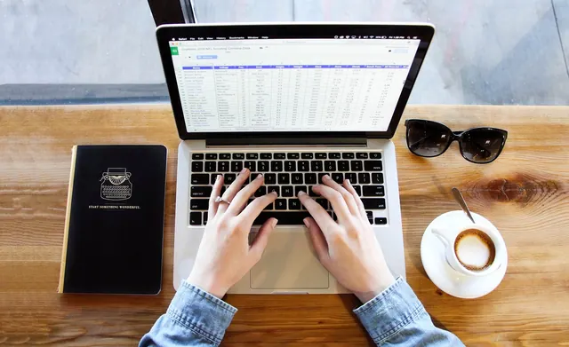 notebook, typing, coffee, computer, hands, laptop, macbook, macbook pro, screen, spreadsheet, study, work, working, typing, typing, typing, computer, computer, computer, laptop, la