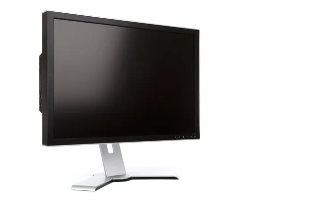 blank, business, computer, desktop, display, electronics, equipment, flat, isolated, monitor, object, office, panel, screen, technology, television, video, visual, white, wide, monitor, television, television, television, television, television. Why quiet workspace studies report categories, not brands